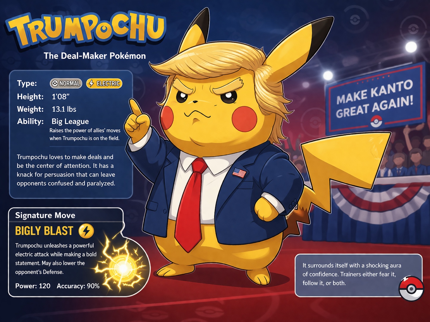 TRUMPOCHU character card